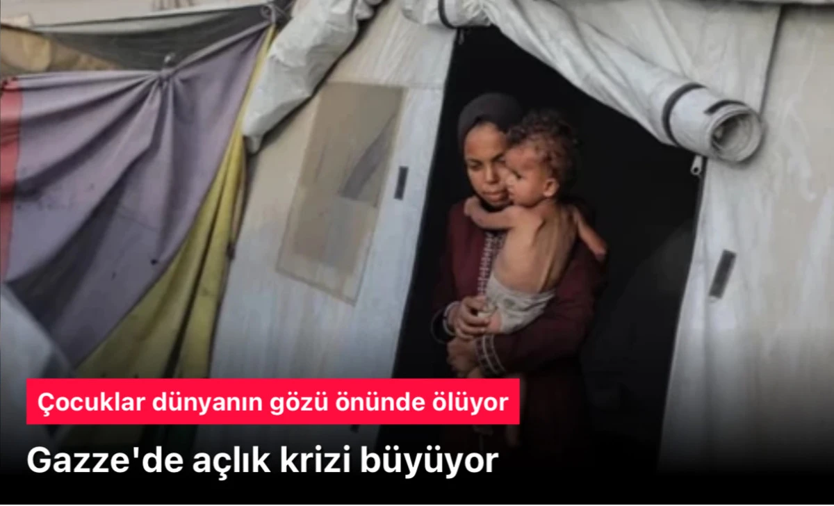 Gazze'de açlık krizi! Can Kaybı 61 bin 430'a yükseldi