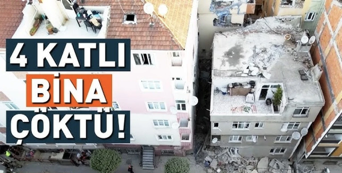 Gebze Bina Çökmesi Son Dakika: Kocaeli’de 6 Katlı Yapı Enkaz Altında, 5 Kişi Kurtarılmayı Bekliyor