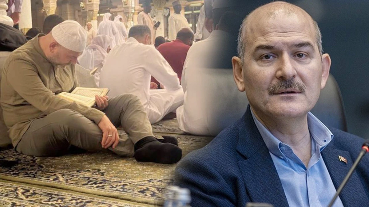 Hacı Süleyman Soylu! Süleyman Soylu hacı oldu