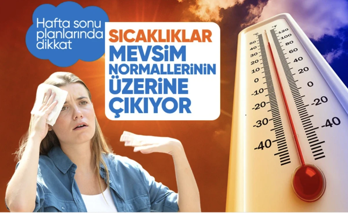 Hafta sonu hava durumu! Tatil planı olanlar dikkat: Sıcaklıklar mevsim normallerinin üstüne çıkacak