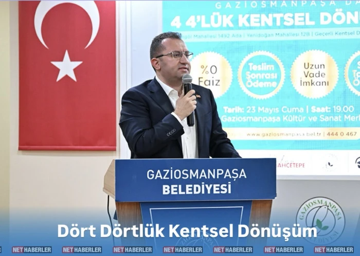 Hakan Bahçetepe: Dört Dörtlük Kentsel Dönüşüm Başlıyor!