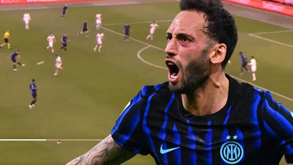 Hakan &Ccedil;alhanoğlu&rsquo;nun Roma&rsquo;yı Yakan F&uuml;ze Gibi Jeneriklik Gol&uuml;!