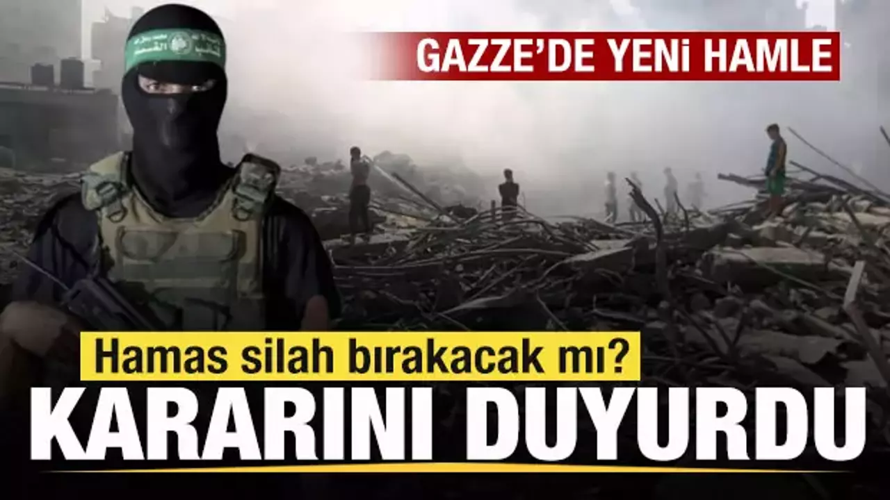 Hamas’tan Şok Karar: Silah Bırakma Şartı Açıklandı mı? Gazze Ateşkesinde Yeni Gelişme