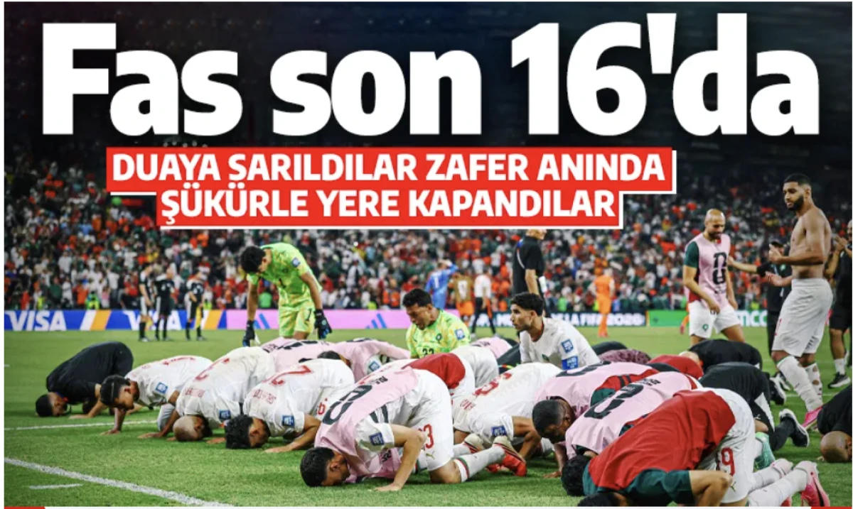 Hollanda'yı penaltılarda yenen Fas 16'ya kaldı