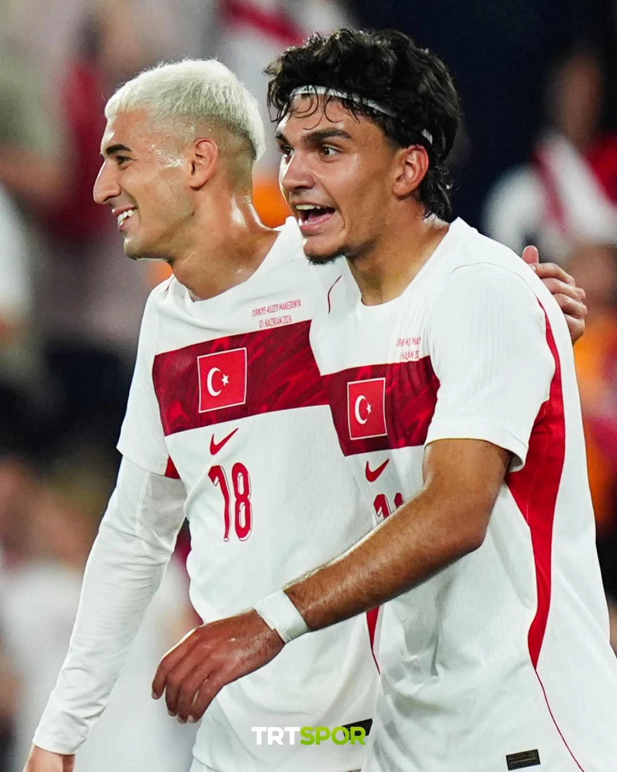 İlk Yarı Ma&ccedil; Sonucu: T&uuml;rkiye 2-0 Kuzey Makedonya