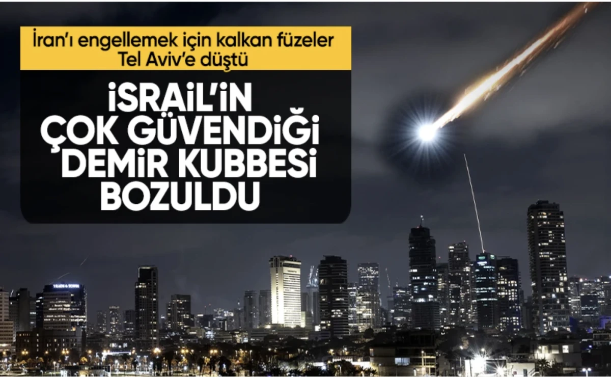 İran İsrail savaşı 5. gününde | Demir kubbe arıza yaptı