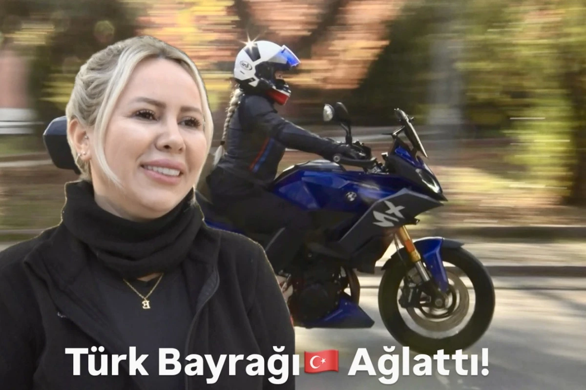 İspanya’dan Türkiye’ye Motosikletle 4,5 Günde Destansı Yolculuk: Yağmur Yeşim Akbaş Sınırda Duygusal Patlama Yaşadı