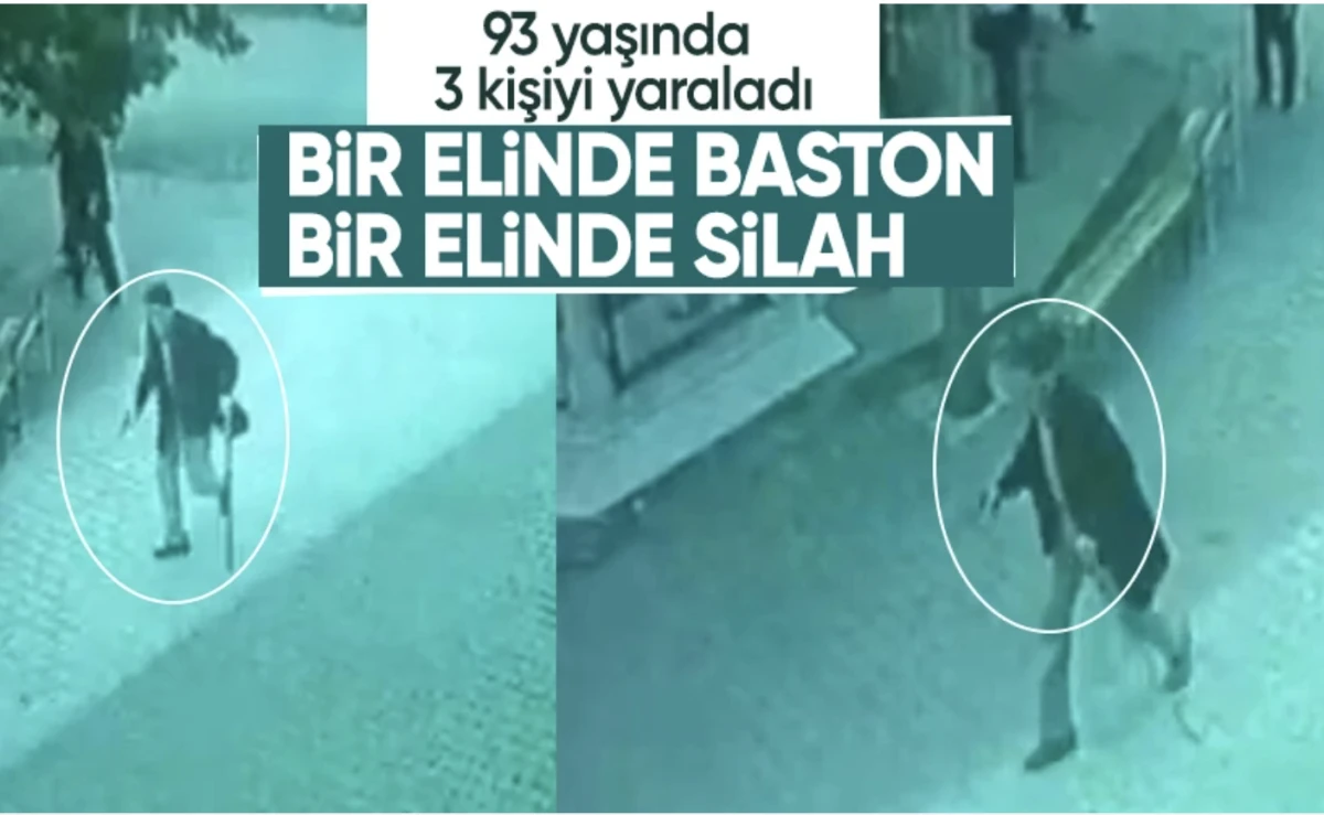 Isparta haberleri! 93 yaşındaki adam silahla 3 kişiyi yaraladı! O anlar kameralara yansıdı
