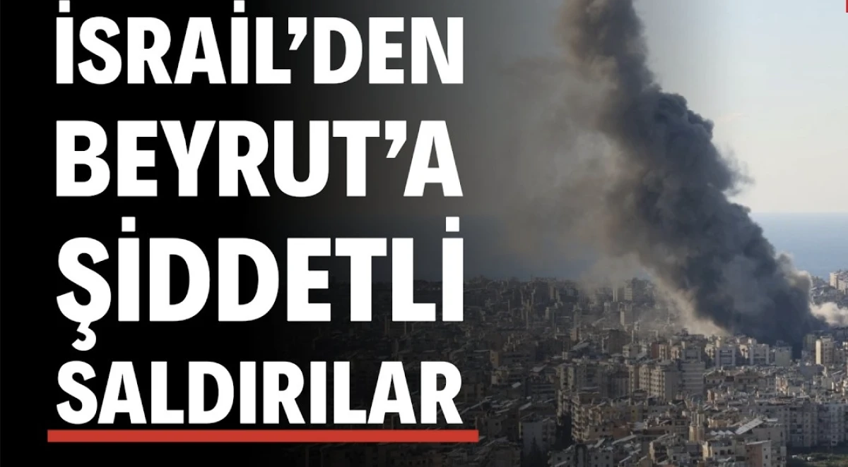 İsrail, Beyrut'a yine saldırdı