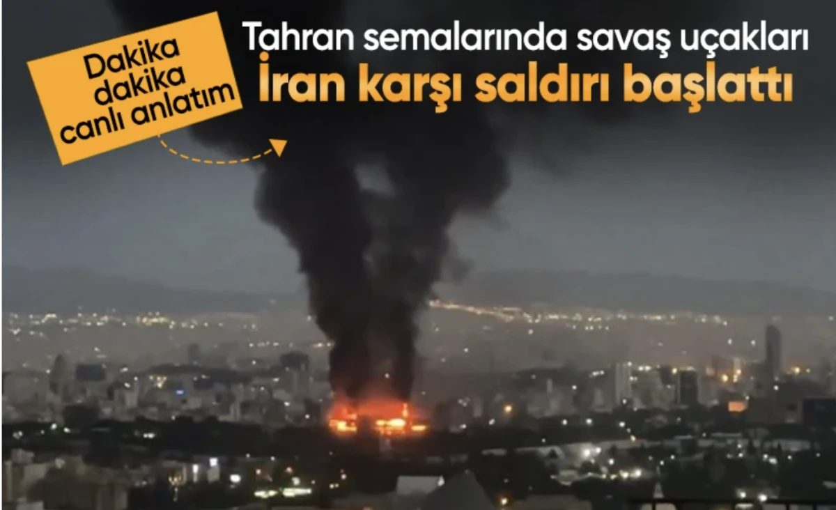 İsrail-İran savaşı | İsrail Tahran'a saldırıyor, Tahran semalarında ilk kez savaş uçakları görüldü