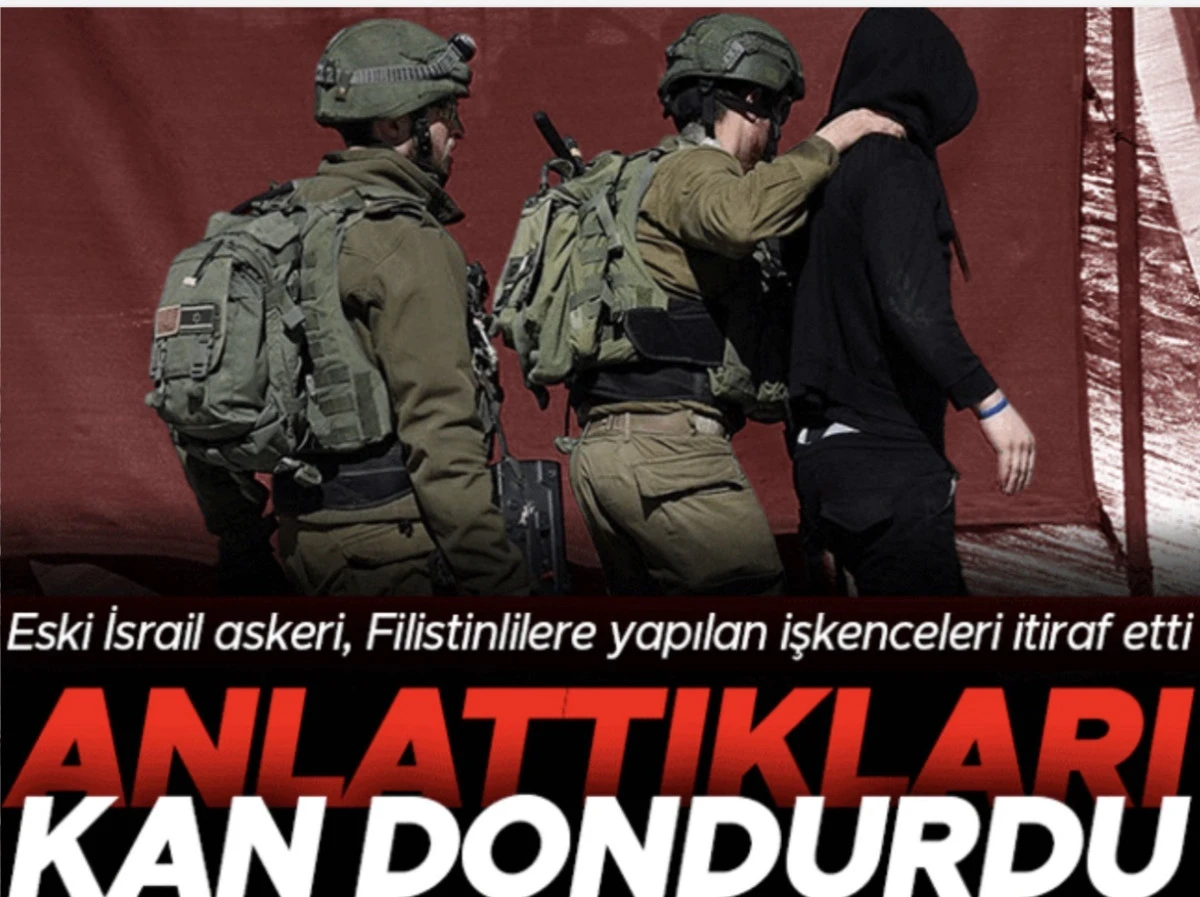 İsrail ordusunda yedek asker olarak görev yapan ve ismini açıklamayan bir eski asker, İsrail'in güneyindeki Sde Teiman Hapishanesi'ndeki Gazzeli sivillere yönelik ağır işkence ve kötü muameleleri Alman gazetesine itiraf etti.