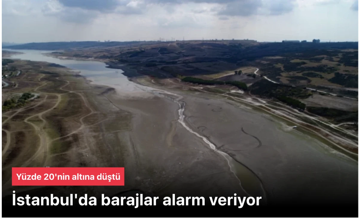 İstanbul Baraj Doluluk Oranları Alarm Veriyor: Yüzde 20'nin Altına Düştü