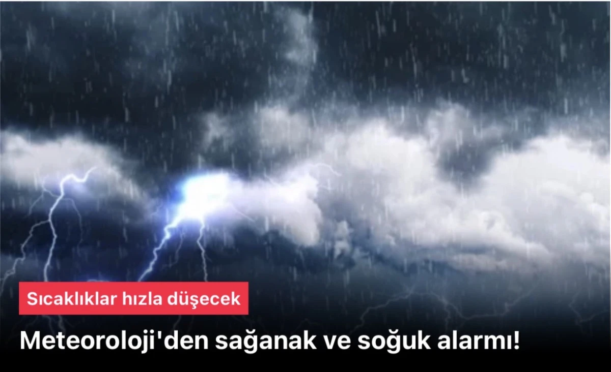 İstanbul Meteoroloji Uyarısı: Sağanak Yağış ve Soğuk Hava Alarmı Günlerce Devam Edecek!