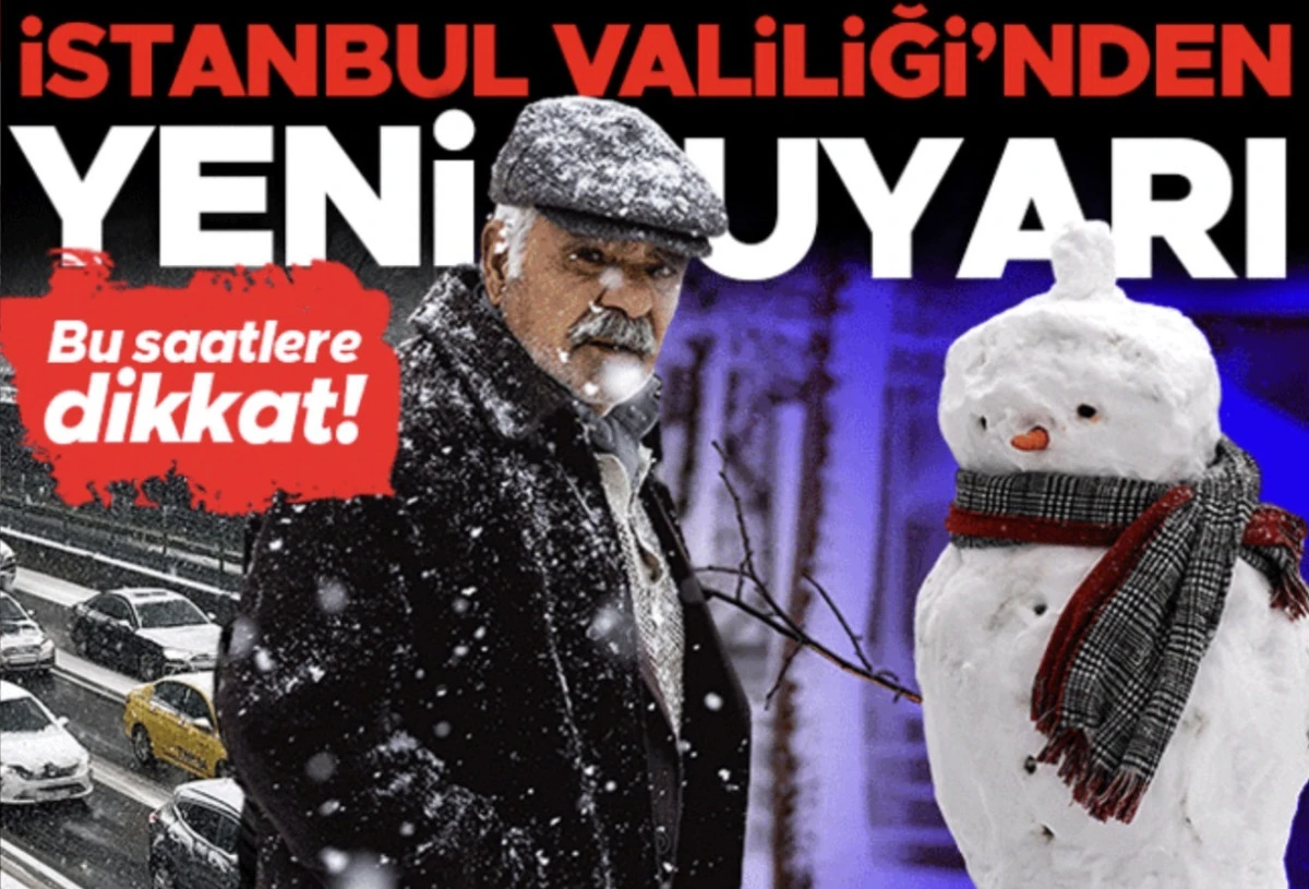 İstanbul'da kar g&uuml;n boyu devam etti! Ara&ccedil;lar kaydı, sokaklar piste d&ouml;nd&uuml;