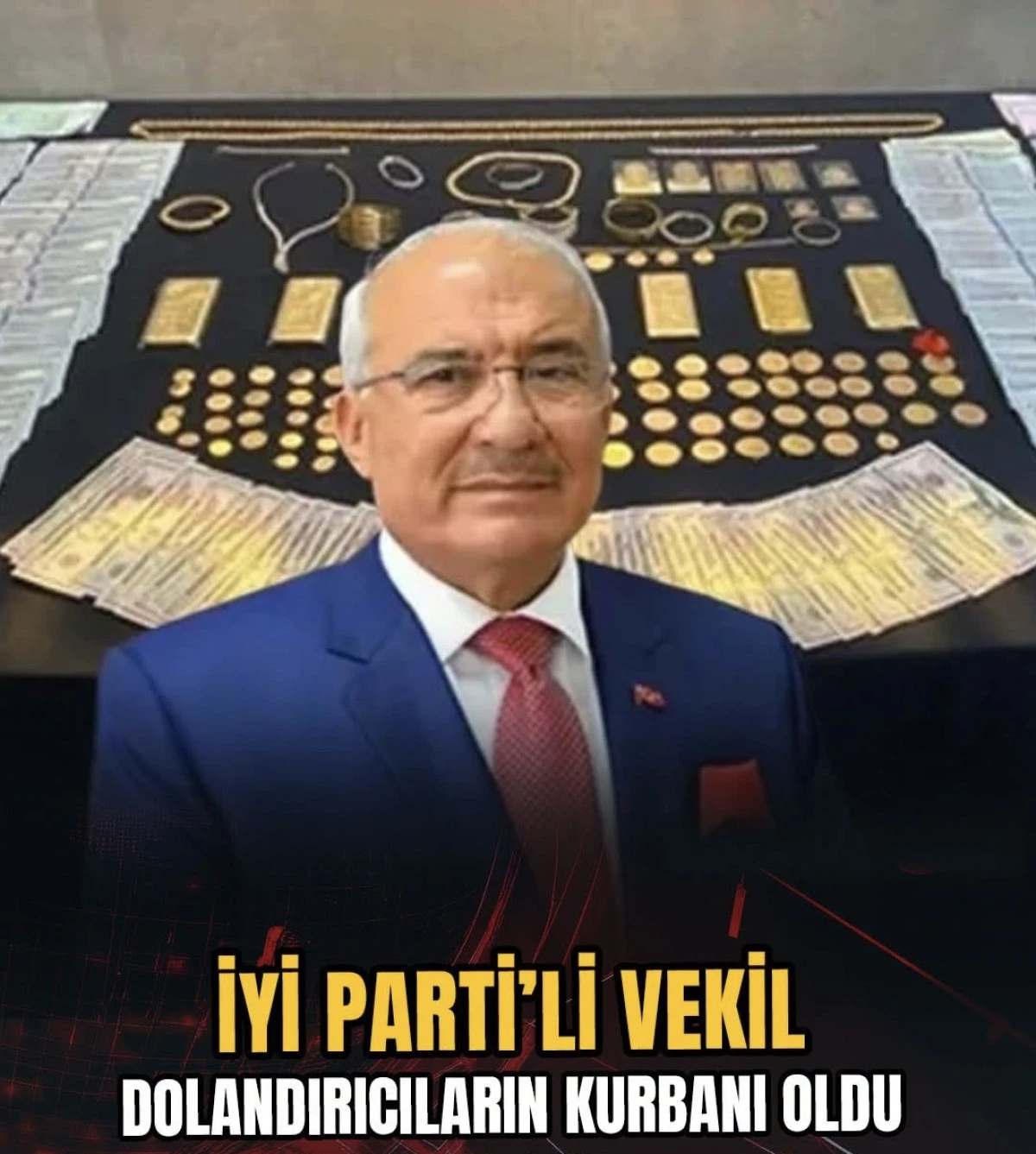 İYİ Parti Milletvekili Burhanettin Kocamaz Dolandırıldı! 2.4 Milyon TL ve 10 Kilo Altın Kaybetti