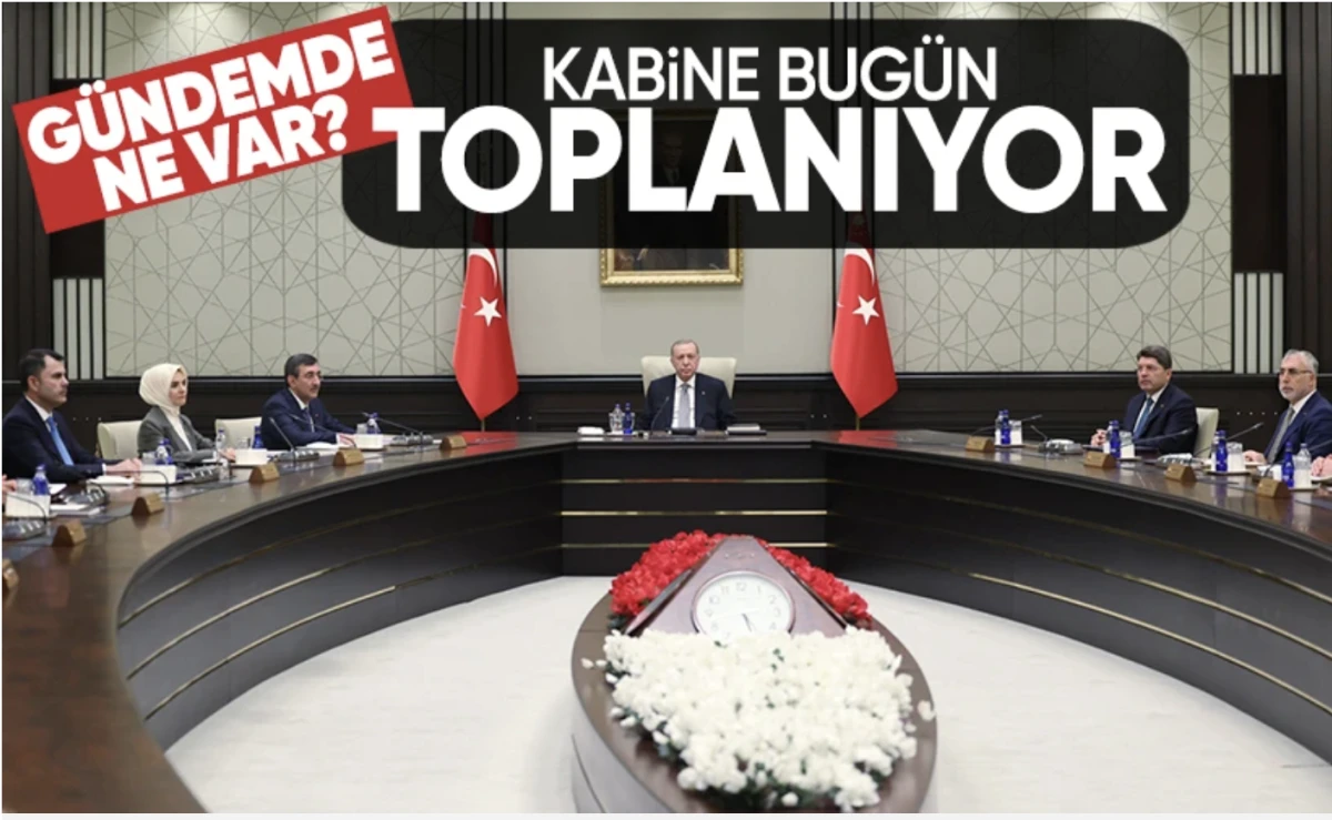 Kabine, Başkan Erdoğan liderliğinde toplanıyor! İşte gündemdeki konular