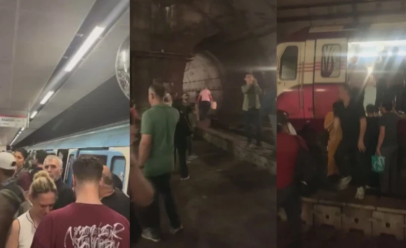 Kadık&ouml;y Sabiha G&ouml;k&ccedil;en metrosu raydan &ccedil;ıktı: Yolcular tahliye edildi