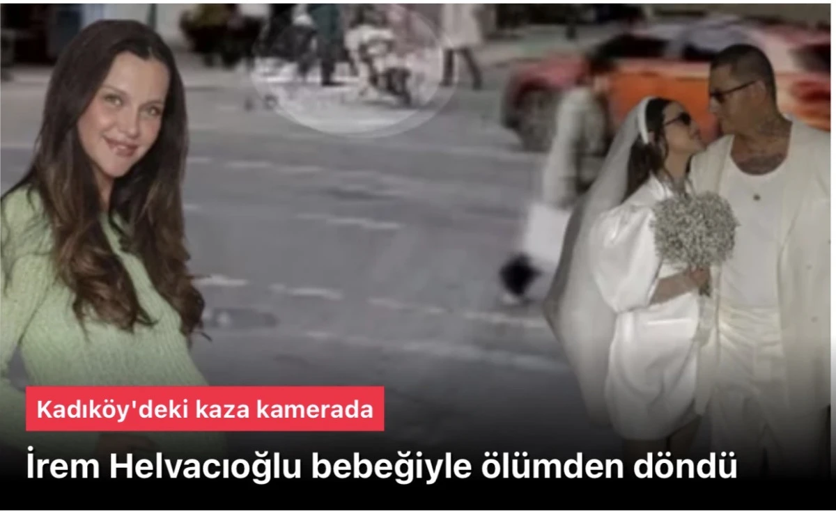 Kadıköy‘de Oyuncu İrem Helvacıoğlu‘nun Yaralandığı Motosiklet Kazası