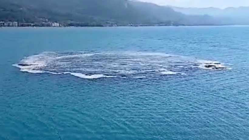 Kastamonu Cide&rsquo;de Deniz 10 Dakika Kabardı! Vatandaşlar Panik Yaşadı