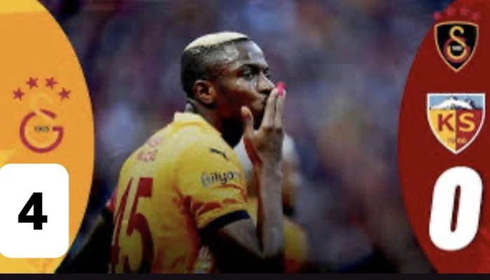 Kayserispor 0 Galatasaray 4