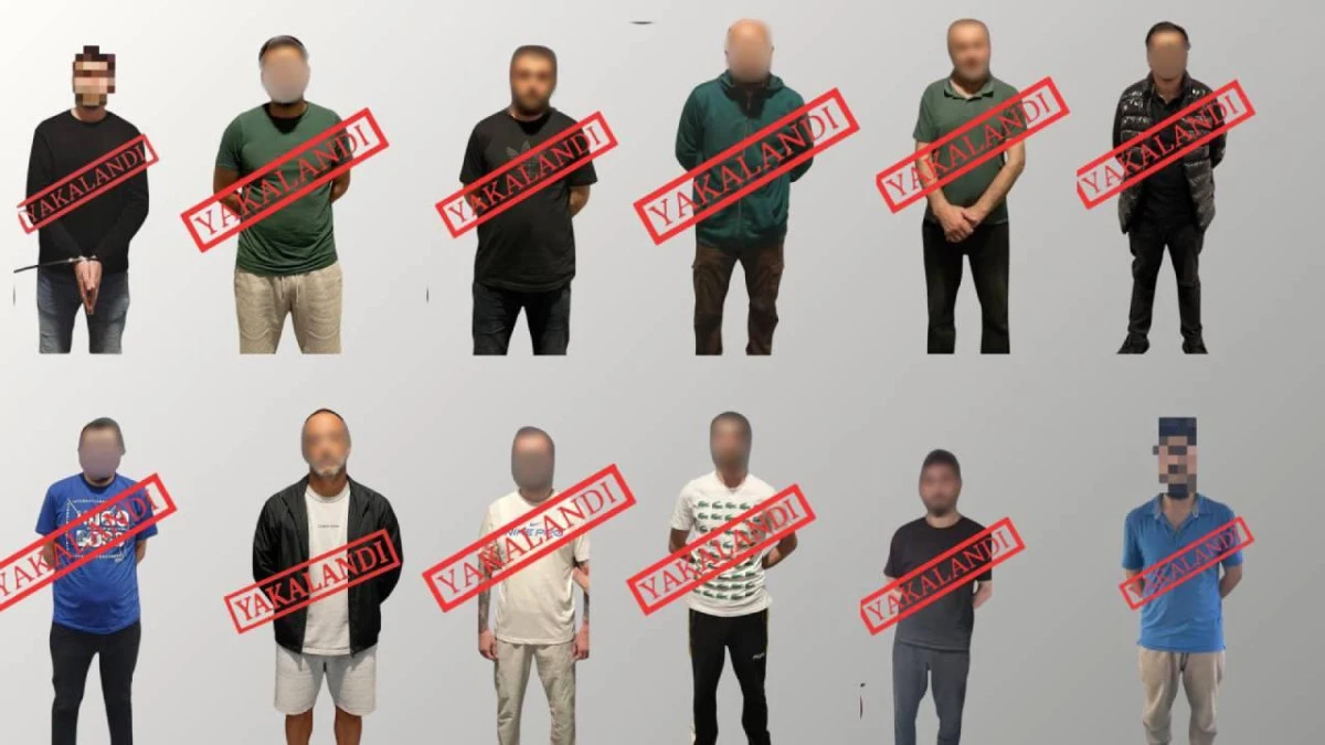 Kırmızı b&uuml;ltenle aranan 42, ulusal seviyede aranan 48 su&ccedil;lu T&uuml;rkiye'ye getirildi
