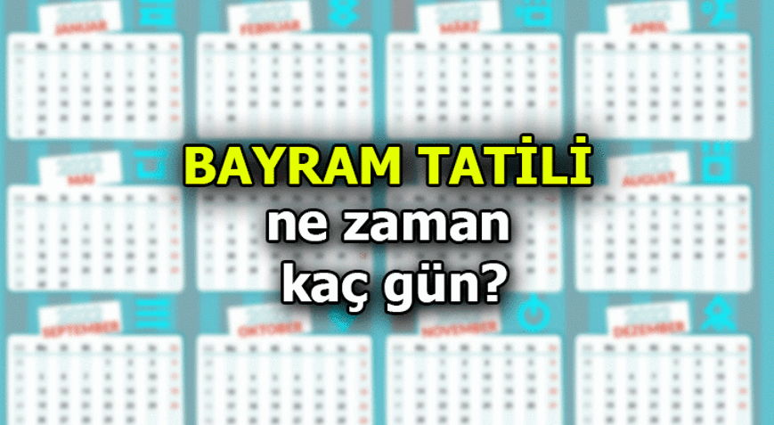 Kurban Bayramı Tatili 2026: Kamuda 9 G&uuml;n Resmi Tatil! Tarihler Netleşti