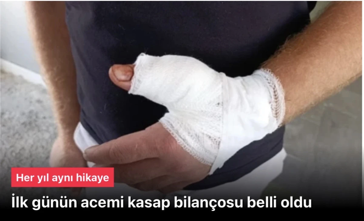 Kurban Kesimi Sırasında 13 Bin 513 Kişi Yaralandı! Sağlık Bakanı Memişoğlu Resmi Rakamı A&ccedil;ıkladı