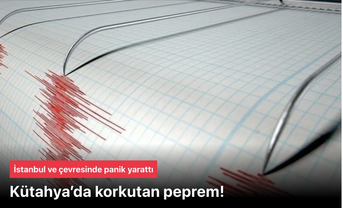 Kütahya Simav'da Korkutan Deprem: 5.4 Şiddetinde Sarsıntı İstanbul, Bursa ve İzmir'i Sardı – Artçılar Sürüyor, Hasar Yok!