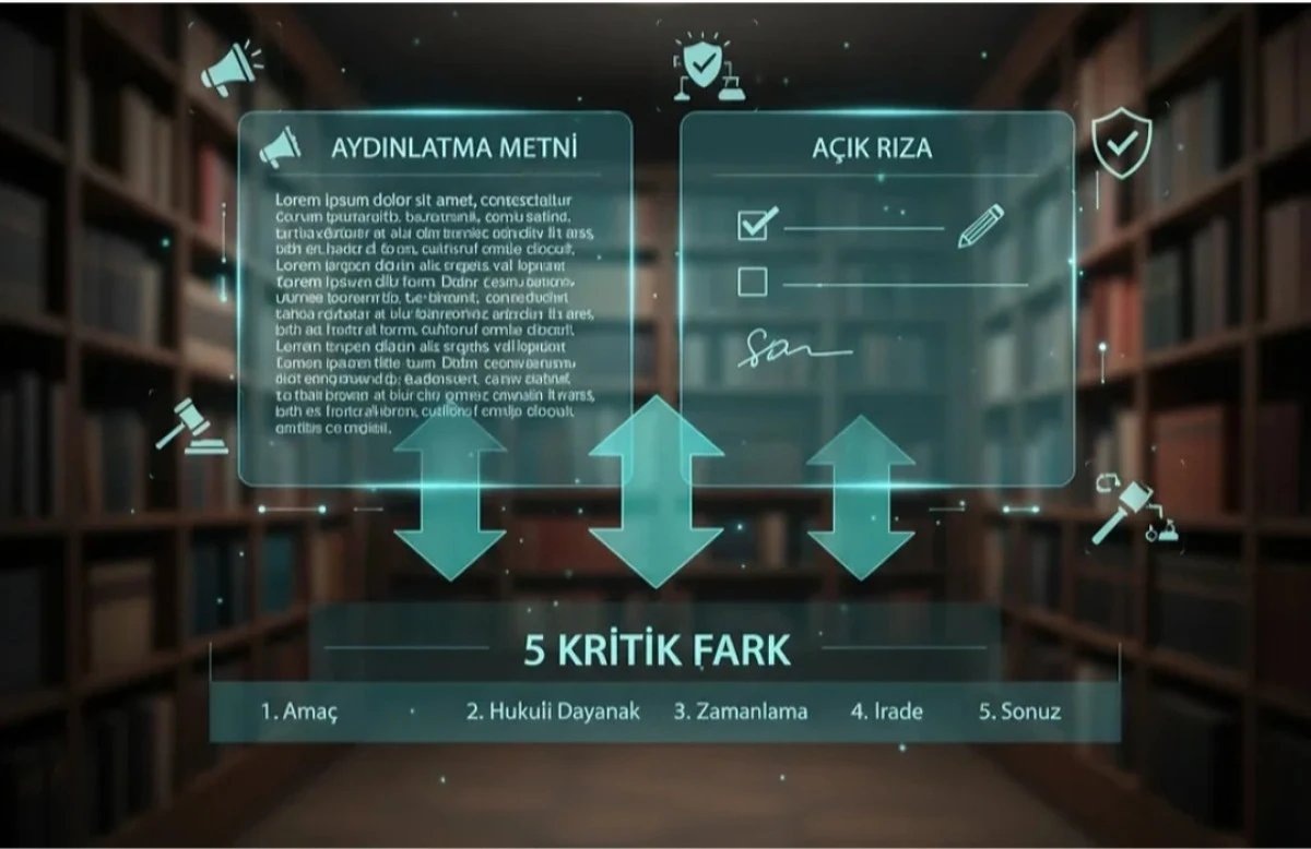 KVKK&rsquo;dan Yeni İlke Kararı: A&ccedil;ık Rıza Metni ile Aydınlatma Metni Artık Ayrı D&uuml;zenlenmeli