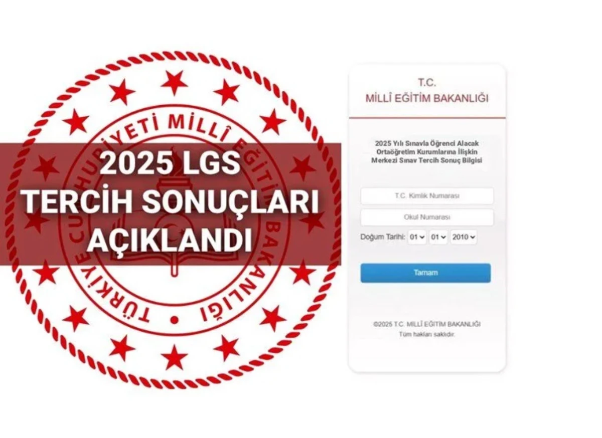 Lgs sonuçları! LGS TERCİHLERİ AÇIKLANDI
