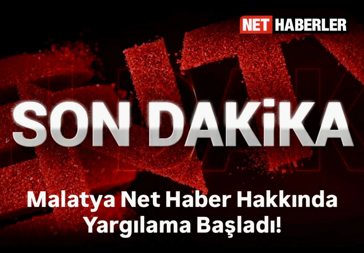 MALATYA NET HABER soruşturmasında iddianame tamamlandı! Yargılama başladı. 