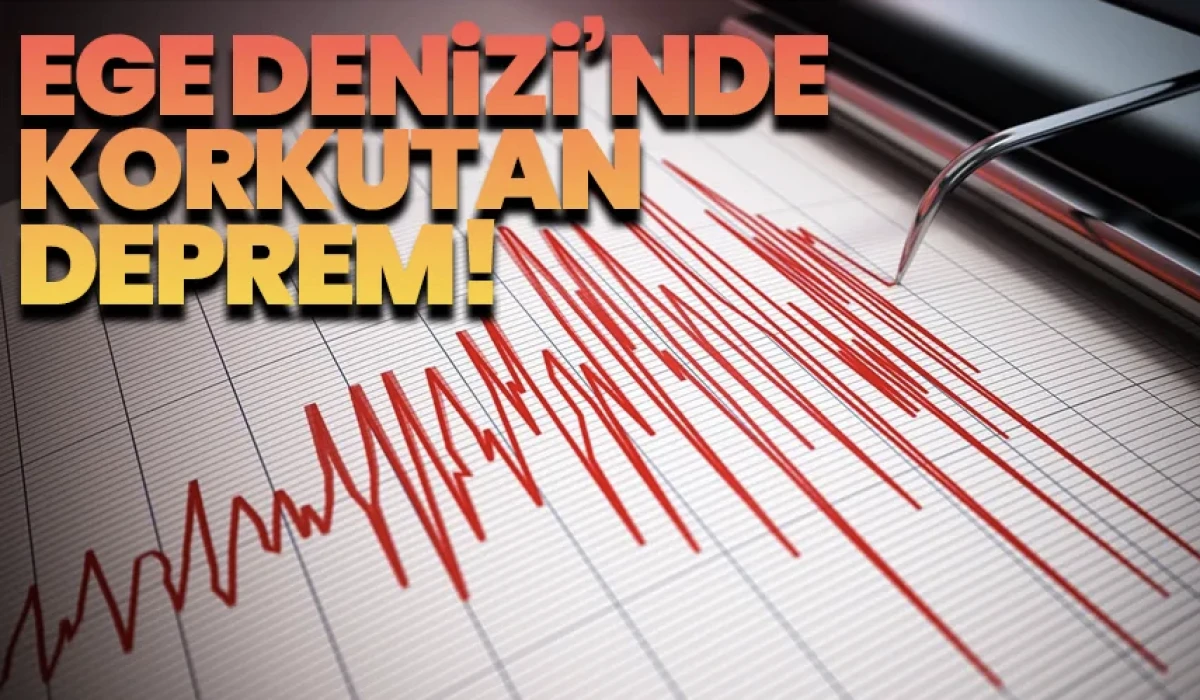 Manisa'da Deprem! 25 dakikada 10 deprem meydana geldi