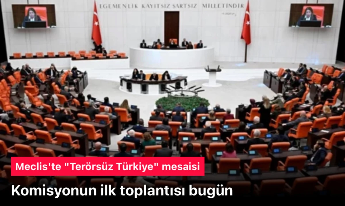 Meclis: “Terörsüz Türkiye