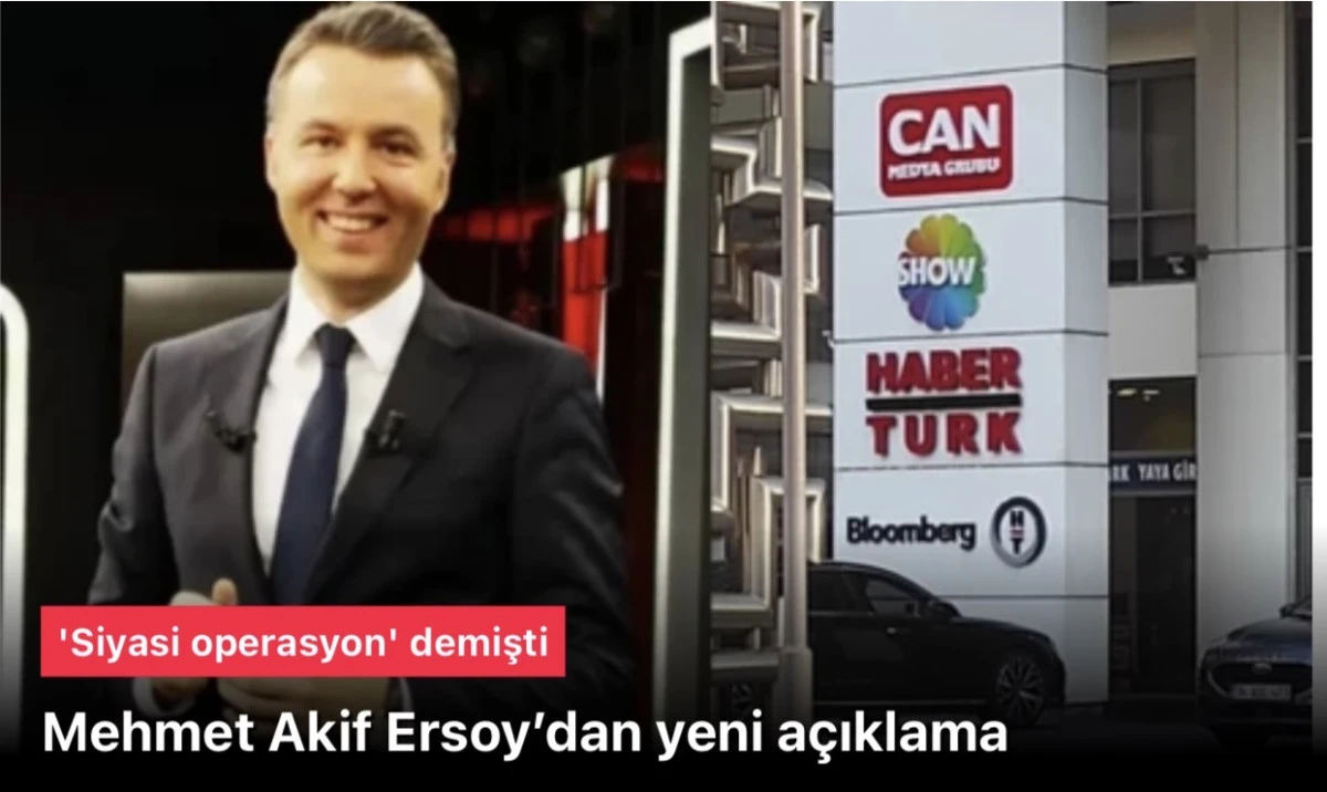 Mehmet Akif Ersoy'dan yeni açıklama