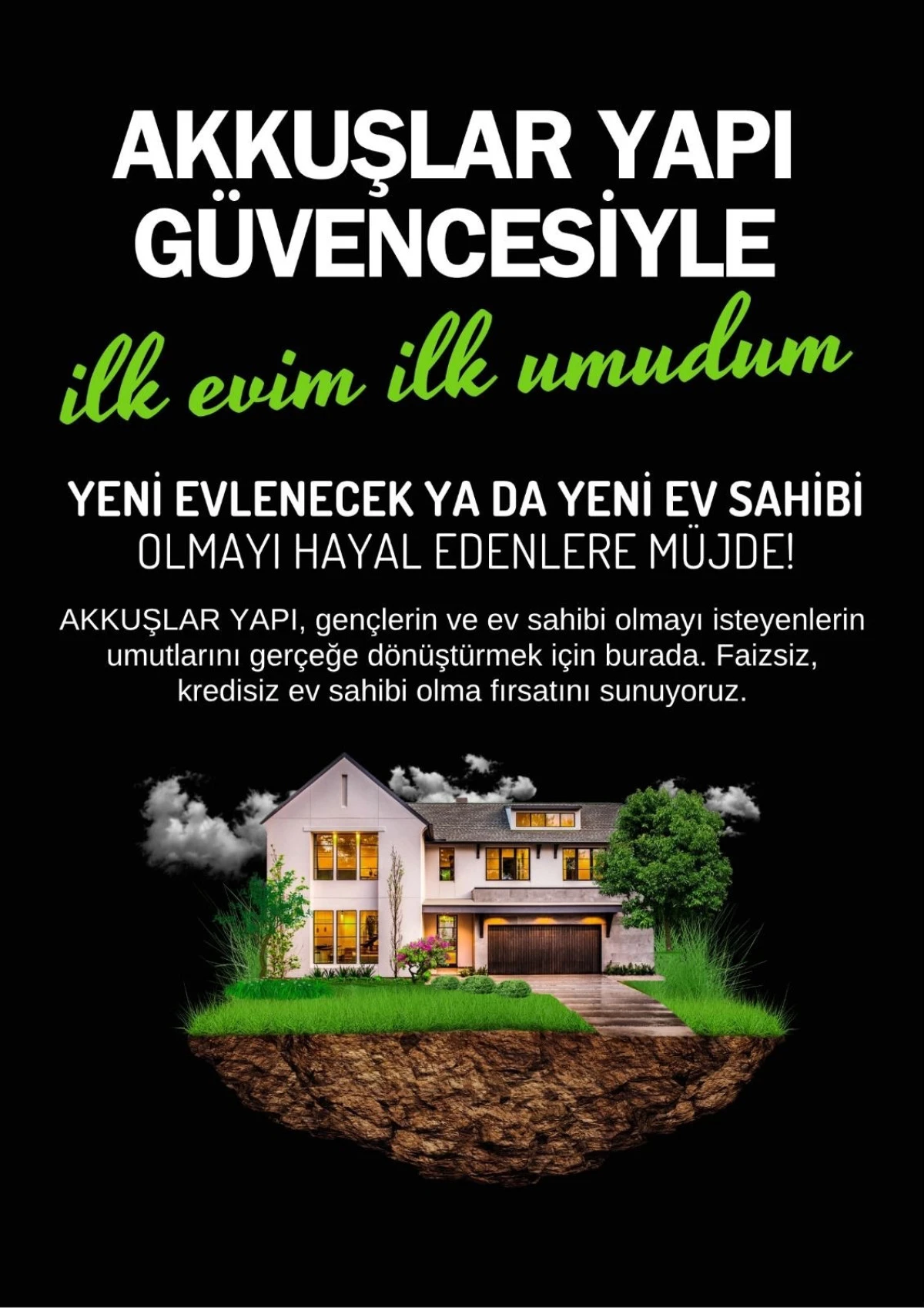 MEHMET ALİ AKKUŞ; İLK EVİM İLK UMUDUM PROJEMİZ TÜRKİYE'DE BÜYÜMEYE DEVAM EDİYOR.