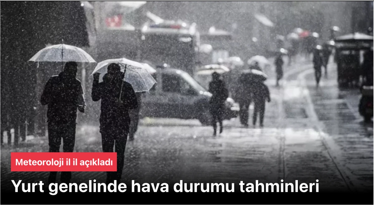 Meteoroloji Açıkladı: 9 Kasım 2025 Türkiye Hava Durumu Tahmini - Kuzeybatıda Yağışlar ve Pastırma Sıcakları Devam Ediyor