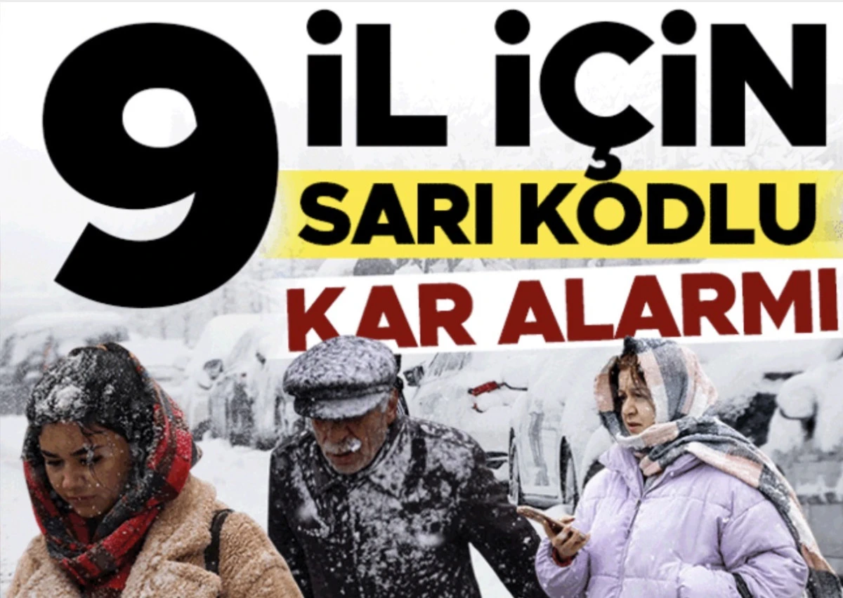 Meteoroloji'den sarı kodlu kar alarmı! İstanbul'da beklenen yağış başladı: Hava buz gibi... | Bu illerde yaşayanlar dikkat