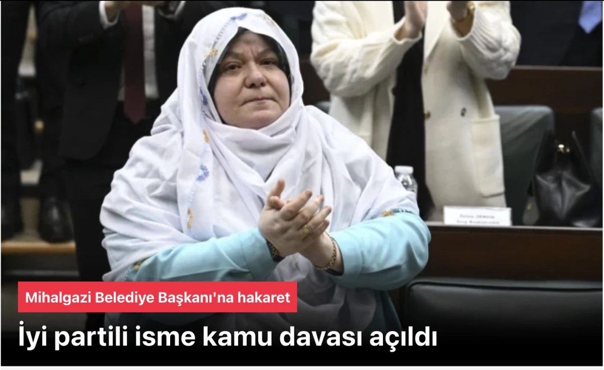Mihalgazi Belediye Başkanı&rsquo;na hakaret yapan ş&uuml;pheli hakkında kamu davası a&ccedil;ıldı