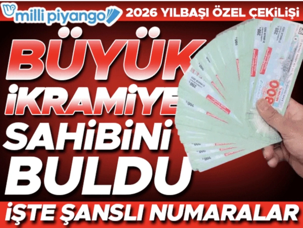 Milli Piyango 2026 Yılbaşı &Ccedil;ekilişi Sonu&ccedil;ları Sorgula - B&uuml;y&uuml;k İkramiye, Amorti ve Şanslı Numaralar Tam Liste