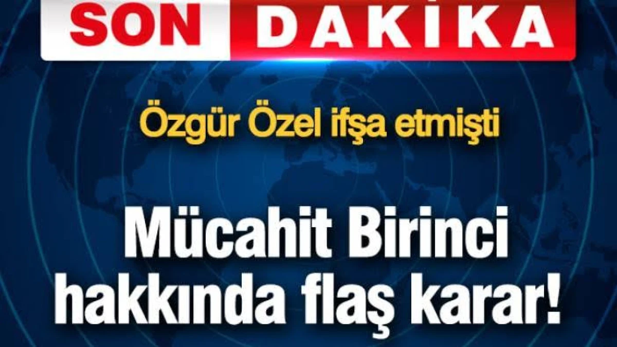 Mücahit Birinci İhraç ediliyor! Birinci disiplin kuruluna gönderiliyor