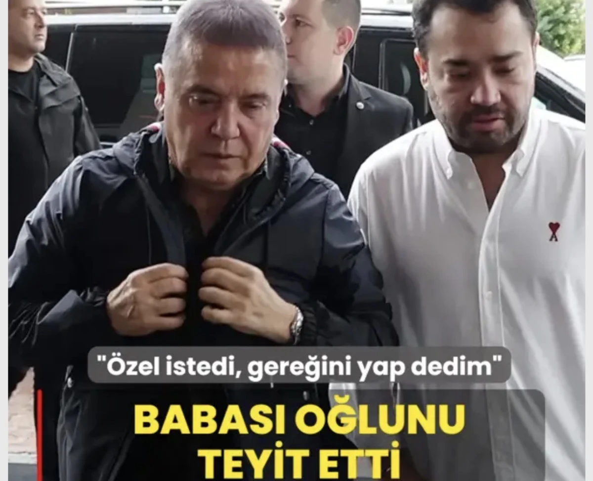 Muhittin B&ouml;cek oğlunu teyit etti