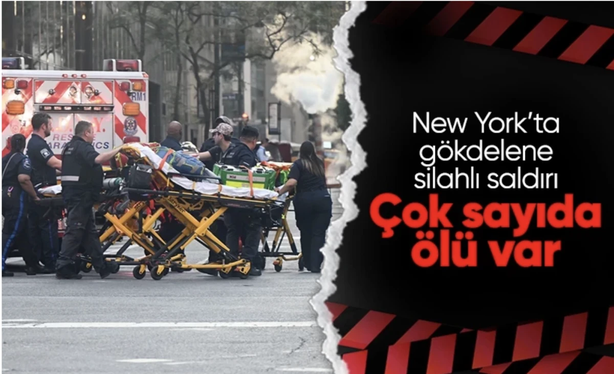 New York silahlı saldırıda 1'i polis 4 kişi öldü