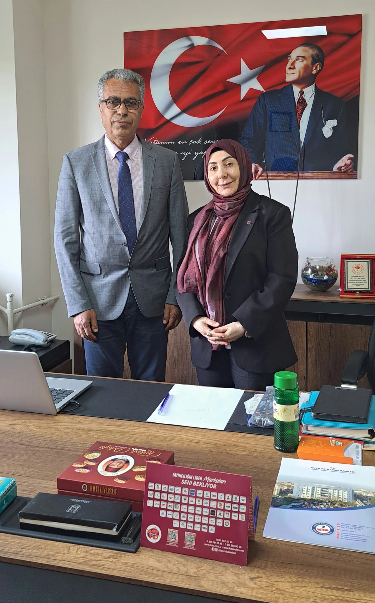 Nuran Kırlak&rsquo;tan Avcılar Tarım M&uuml;d&uuml;r&uuml; Abuzer Sağdı&ccedil;&rsquo;a Gıda G&uuml;venliği Ziyareti