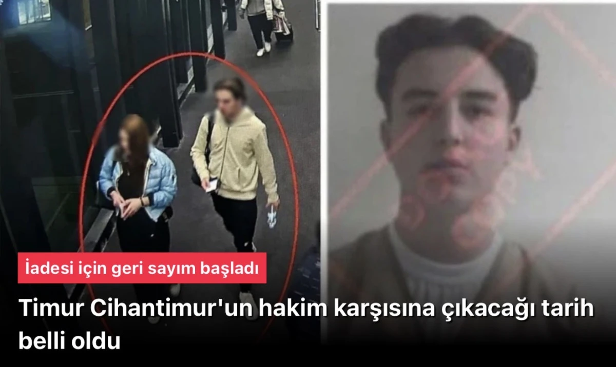 Oğuz Murat Aci'nin &ouml;ld&uuml;ren Timur Cihantimur'un hakim karşısına &ccedil;ıkıyor