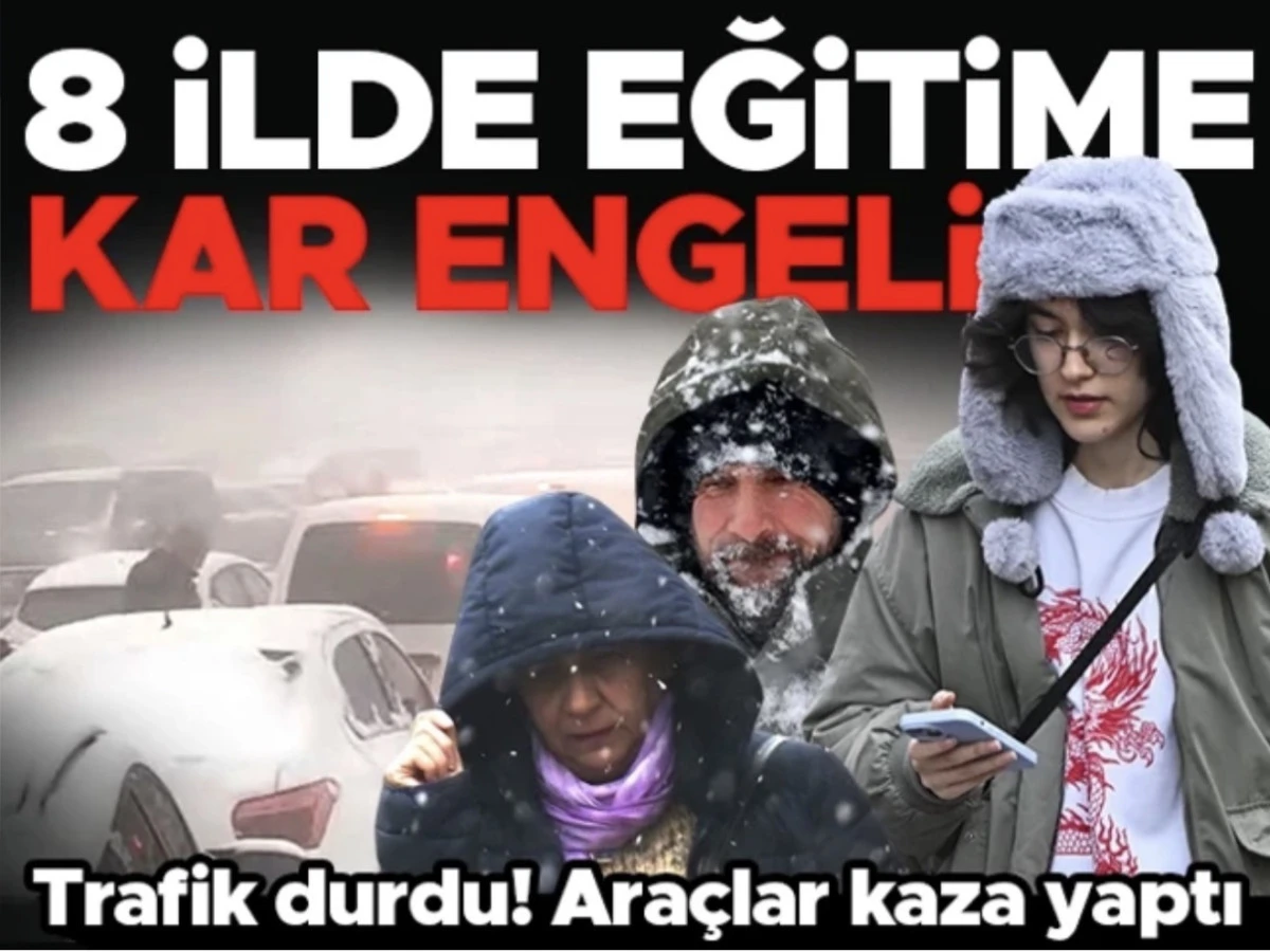 Okullar tatil mi? Kar yağışı nedeniyle eğitime ara verilen okullar