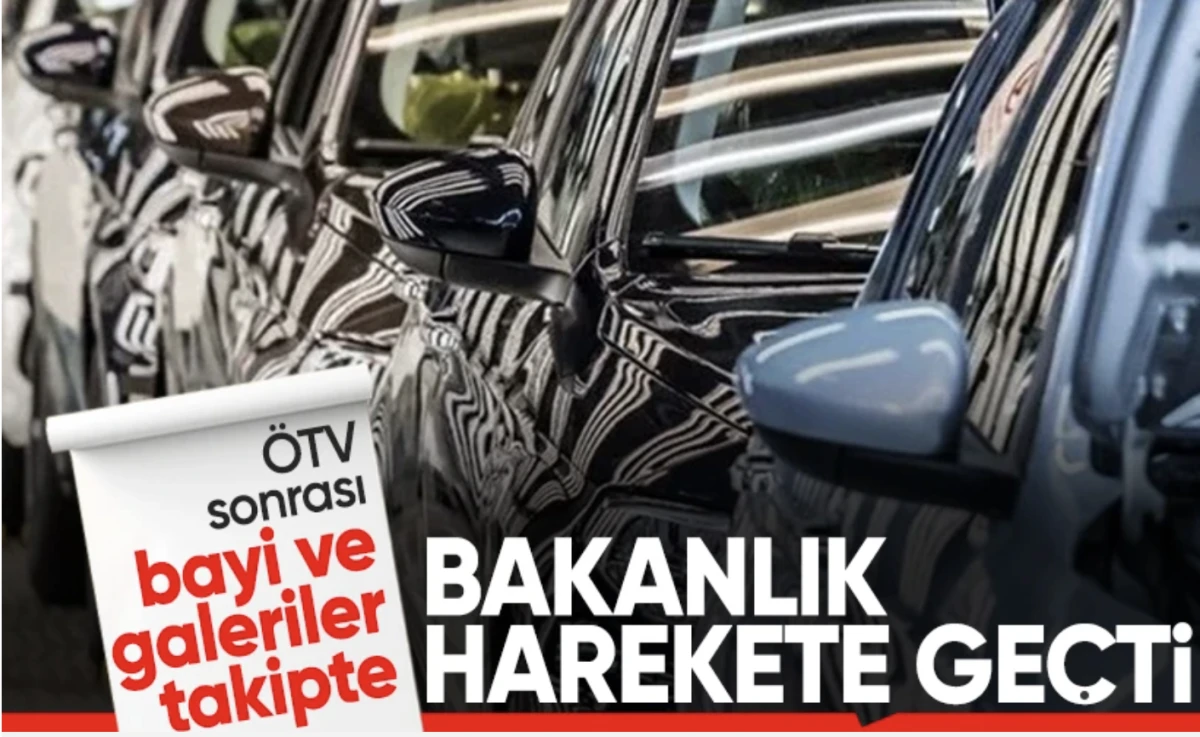 ÖTV zammı sonrası bayi ve galeriler takipte