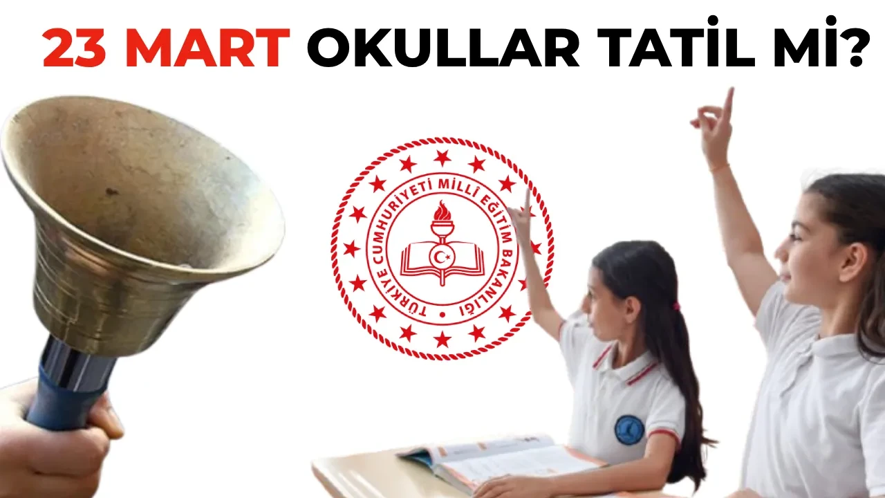 Pazartesi (23 Mart 2026) Okullar Tatil mi? Hayır, Dersler Başlıyor!