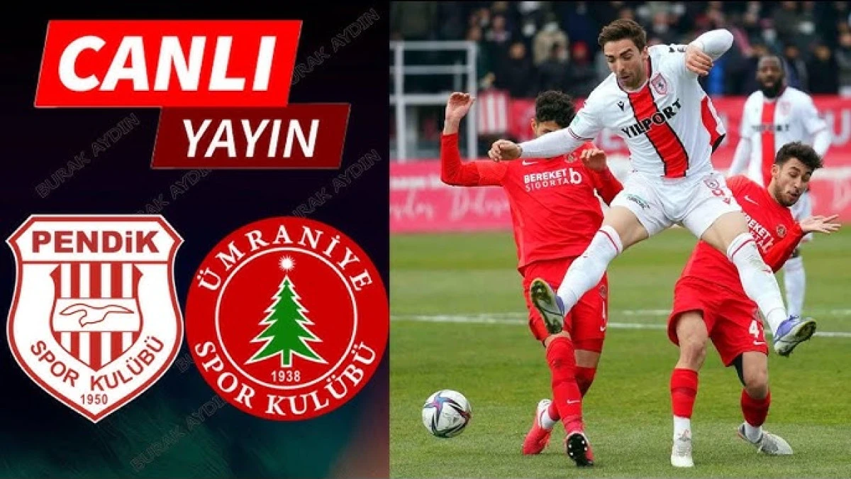 Pendikspor - Ümraniyespor Maçı Ne Zaman, Saat Kaçta? Trendyol 1. Lig CANLI Yayın Hangi Kanalda, Şifresiz Mi?
