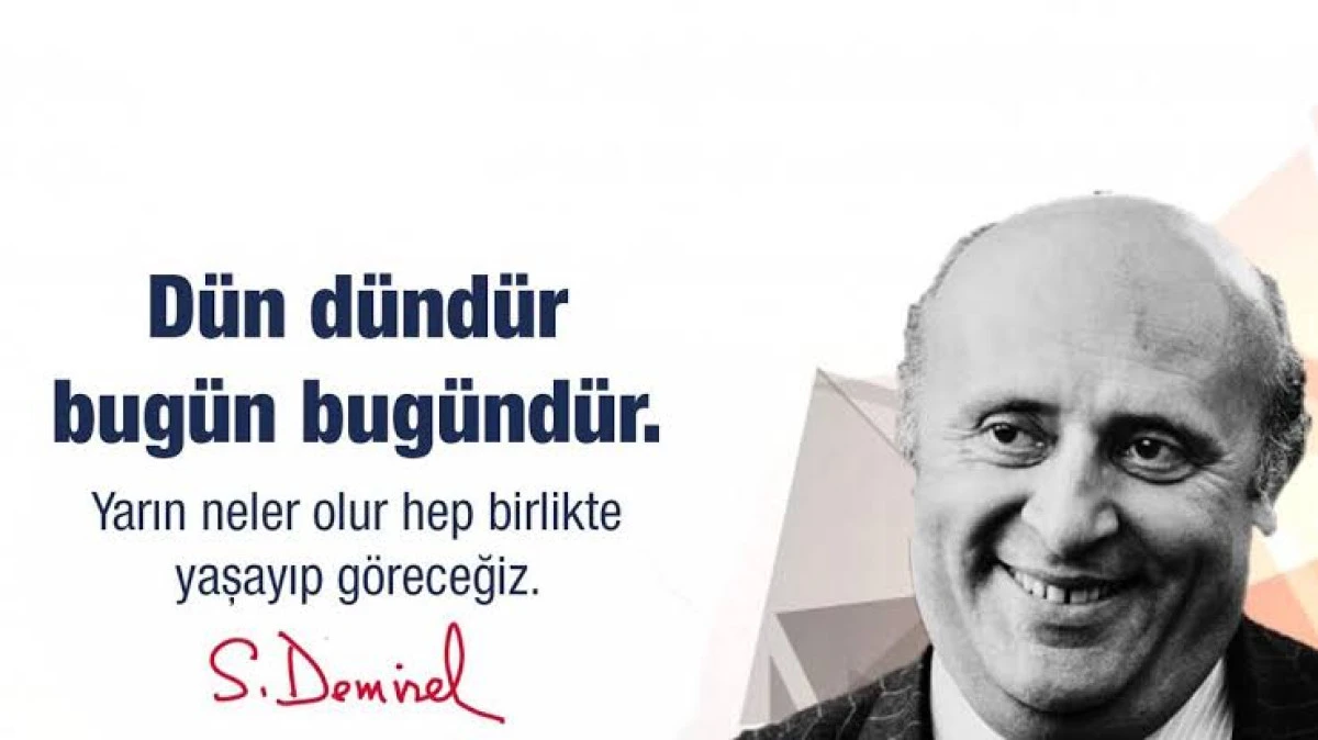 Prof.Dr.Seyithan Deliduman: D&uuml;n Aslında Bug&uuml;nd&uuml;, Bug&uuml;n de Yarın