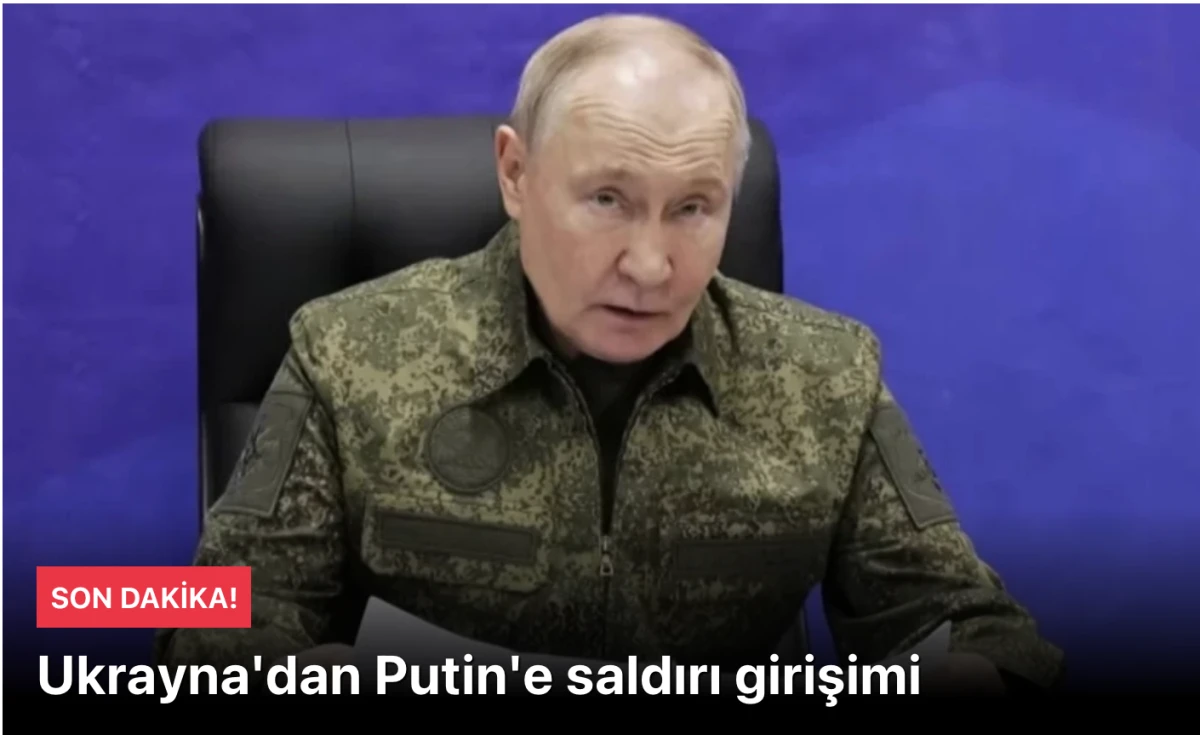 Putin &ouml;ld&uuml;r&uuml;ld&uuml; m&uuml;? Putin'e saldırı yapıldı